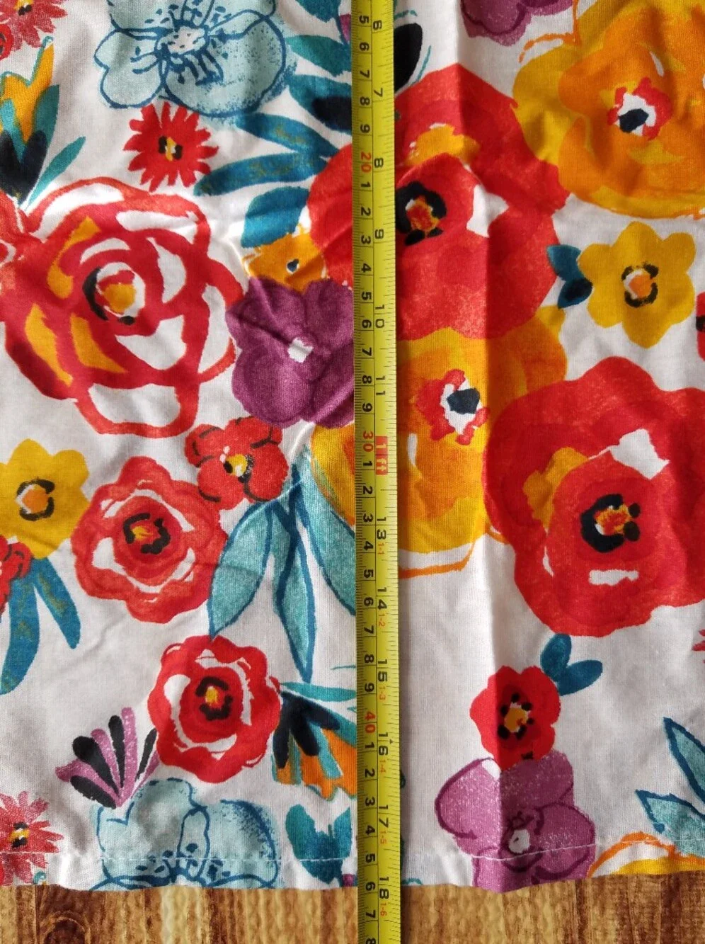 The Pioneer Woman Flea Market Red Floral Pattern Cloth Napkins - 4 Sets (16)